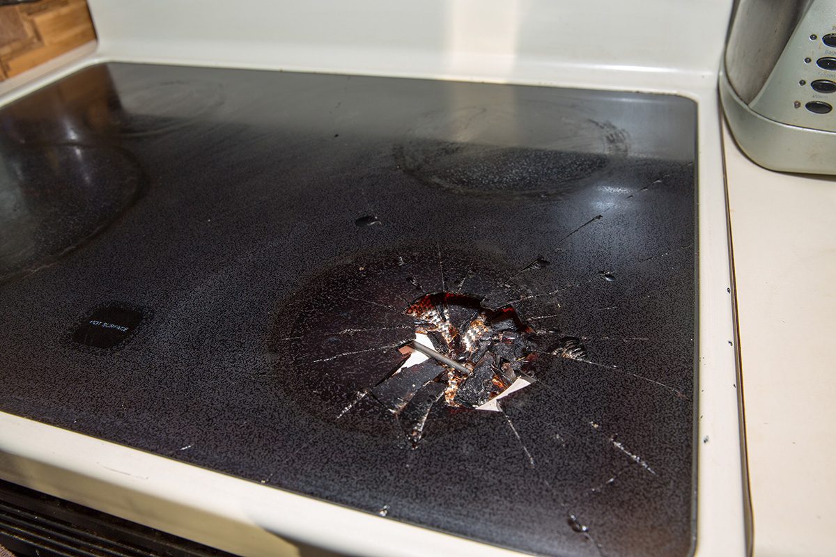 This Is Why You Should Never Place a Hot Lid Facedown on Your Glass Top Stove