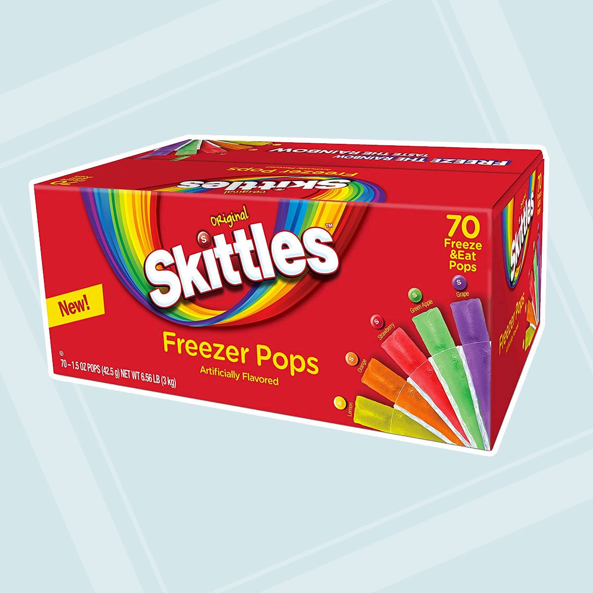 best popsicles Skittles Freezer Pops 70count