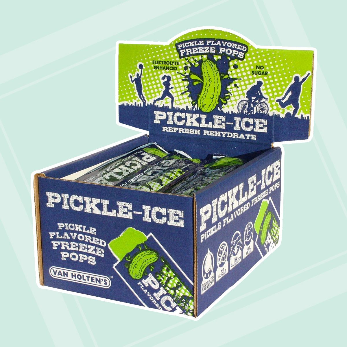 best popsicles Van Holtens Pickle Ice 24 Count