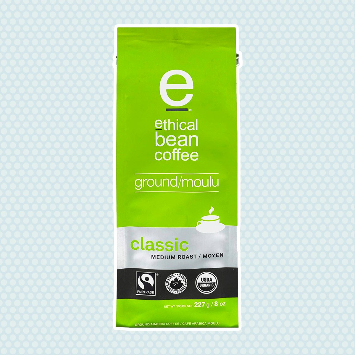 Ethical Bean Coffee Classic 8 Ounce sustainable coffee