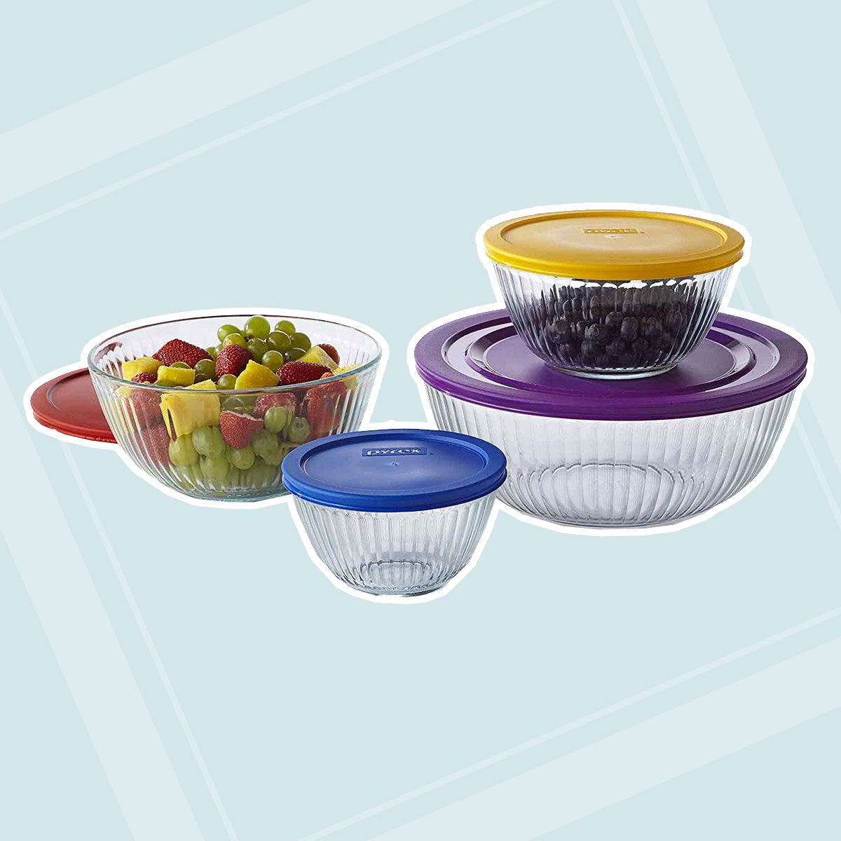 Sculptured Mixing Bowl Set