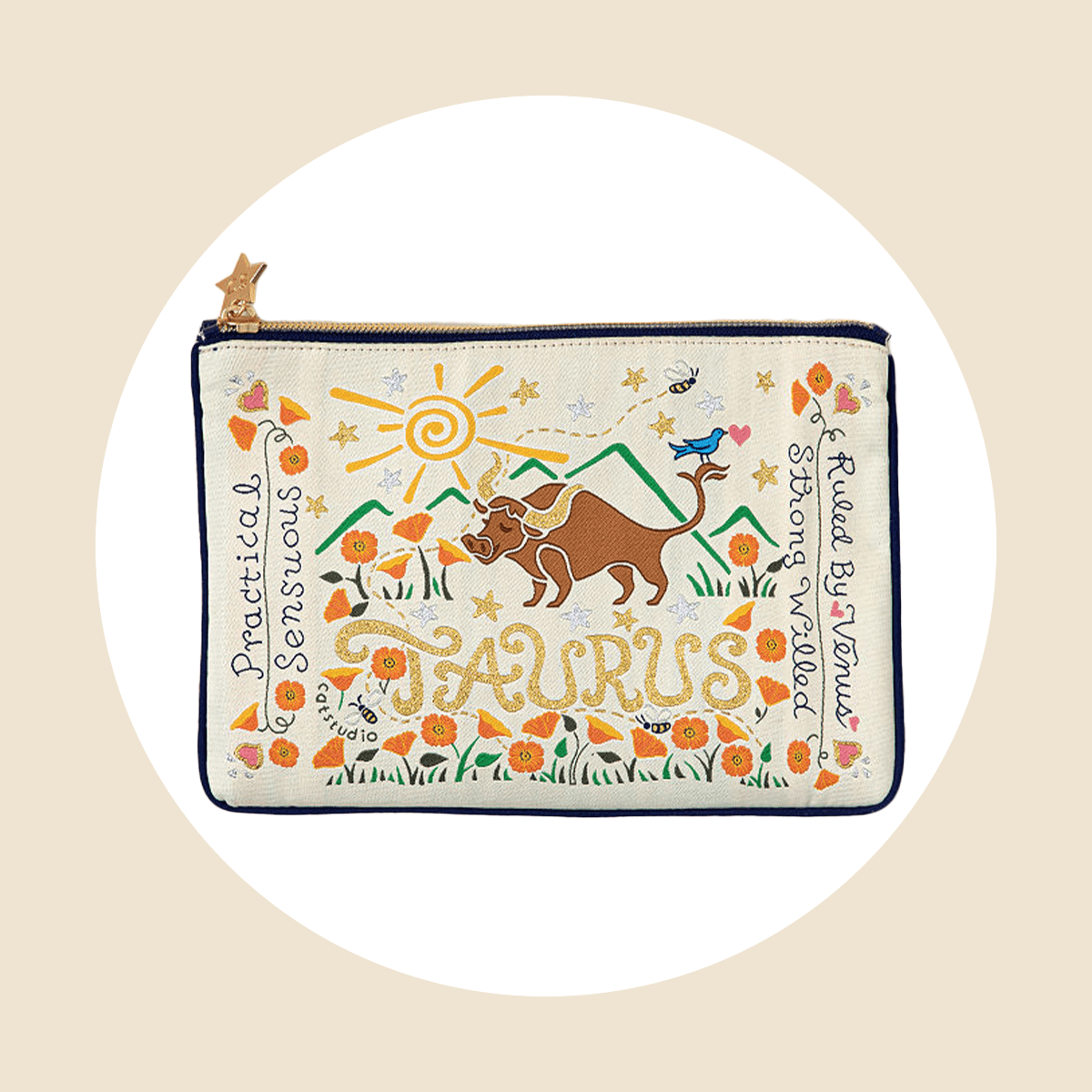Astrology Zip Pouch Ecomm Via Uncommongoods