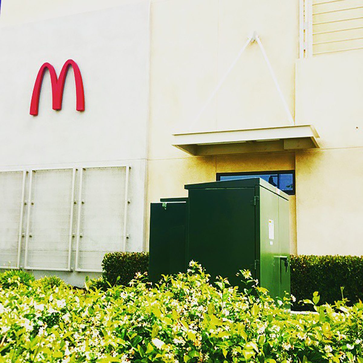 Mcdonalds Red Arches Rocklin, California