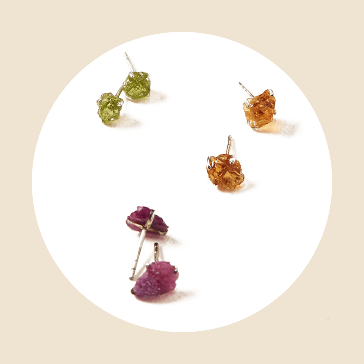 Raw Birthstone Studs Ecomm Via Uncommongoods