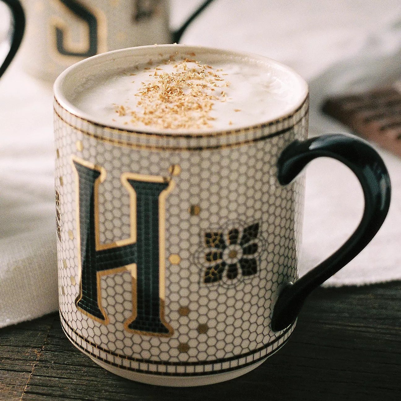 Tiled Margot Monogram Mug Ecomm Via Anthropologie.com