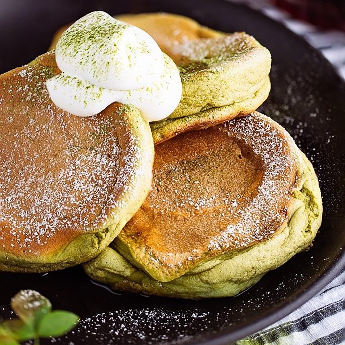 Matcha Souffle Pancake 抹茶スフレパンケーã‚