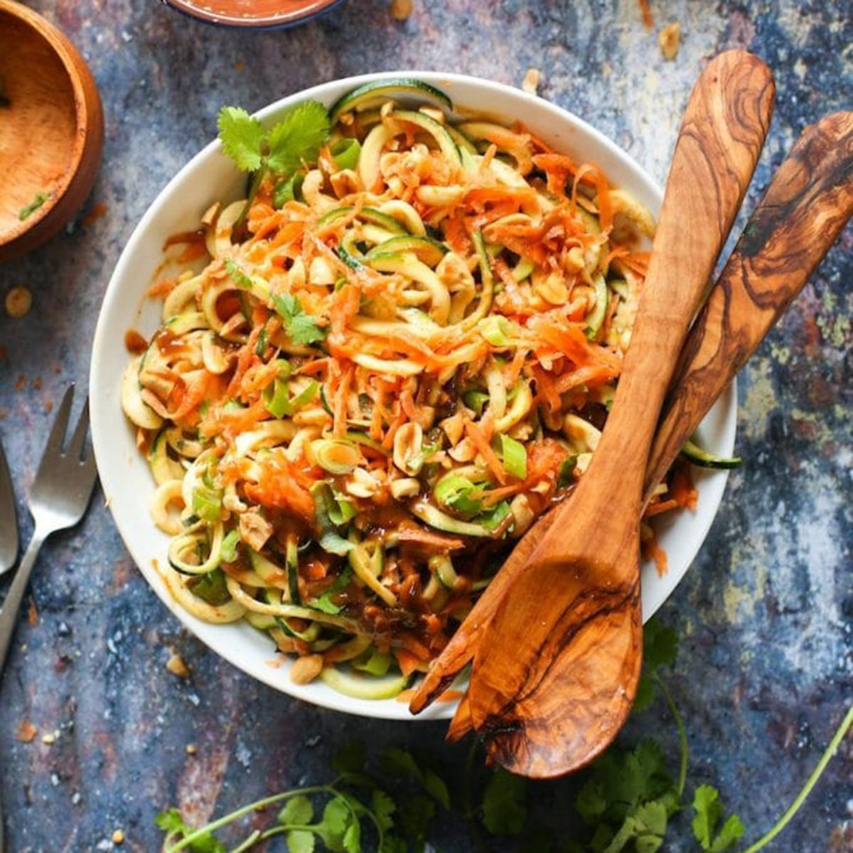 zoodle recipes Raw Peanut Zoodle Salad Raw Peanut Zoodle Salad 3 E1496955503304