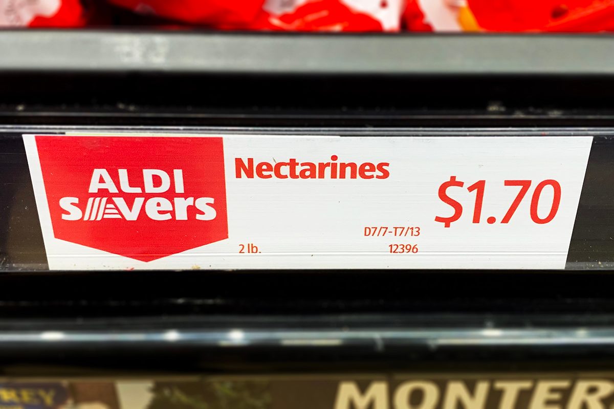 Aldi Savers Tag