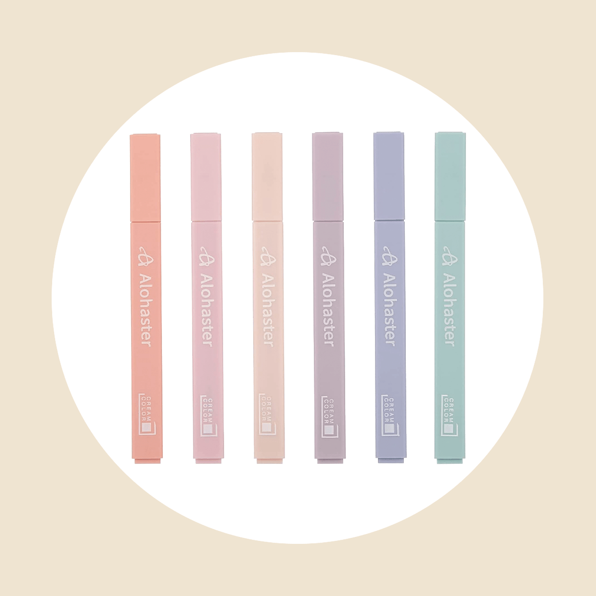 Alohaster Hpsizee Aesthetic Cute Highlighters Mild Assorted Colors Ecomm Via Amazon