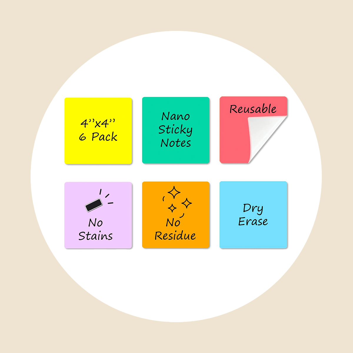 Dry Erase Sticky Notes Ecomm Via Amazon