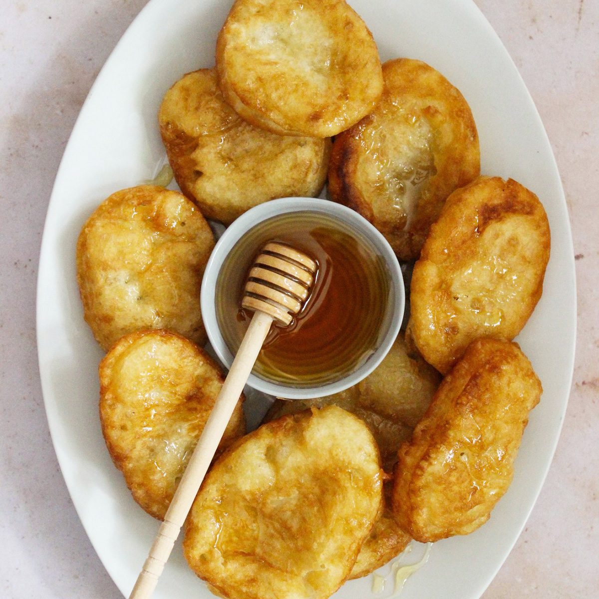 Greek Pancakes Tiganites (Τηγανίτες)