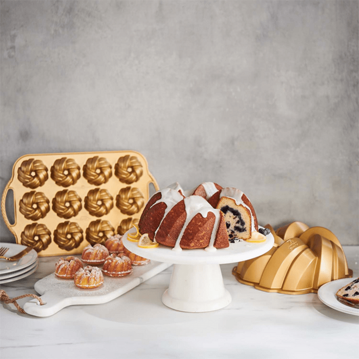 Nordic Ware 75 Anniversary Braided Cakelet Pan Ecomm Via Surlatable