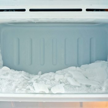 frost in the freezer
