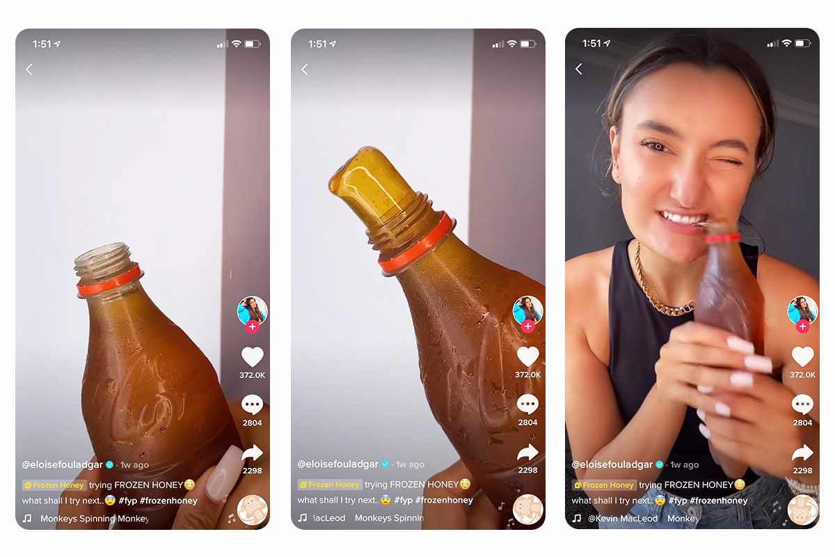 Frozen Honey Is the Sweetest Trend Taking Over TikTok