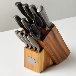 12pc Ashont Cutlery Block Set