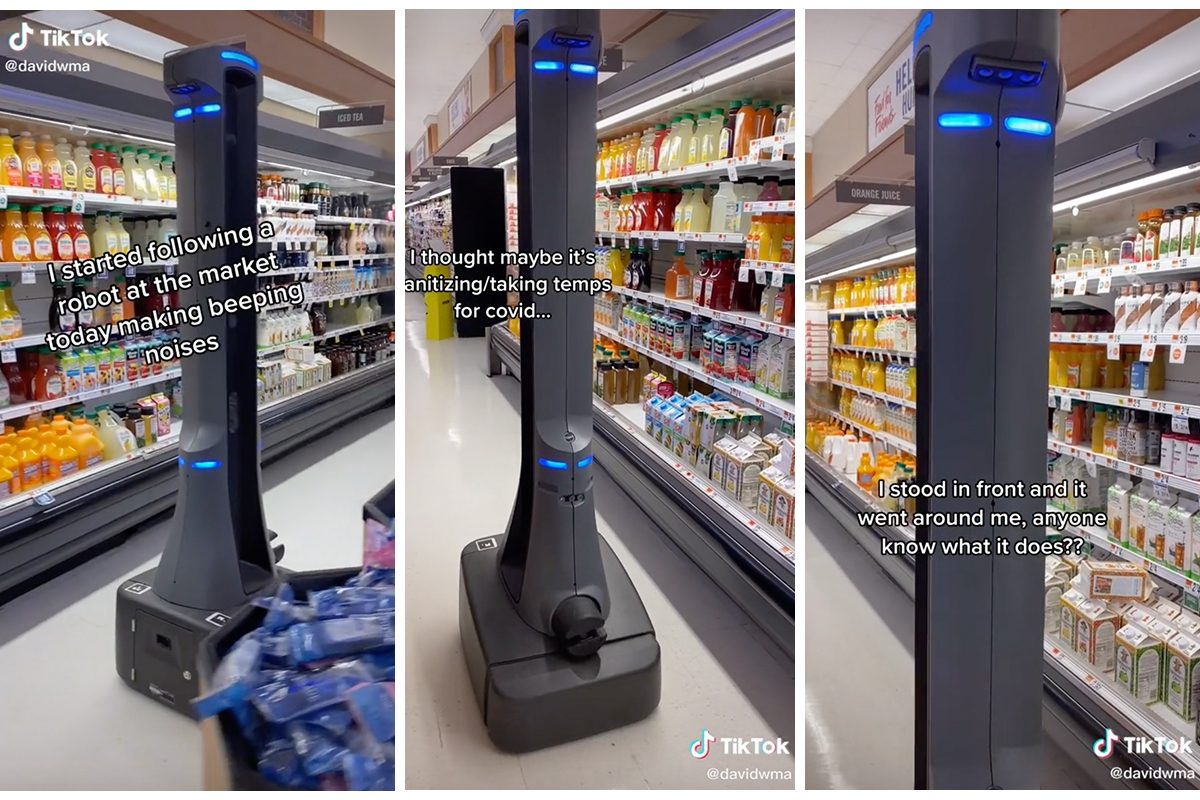 If You See Robots in Grocery Stores, Here’s What They’re Doing