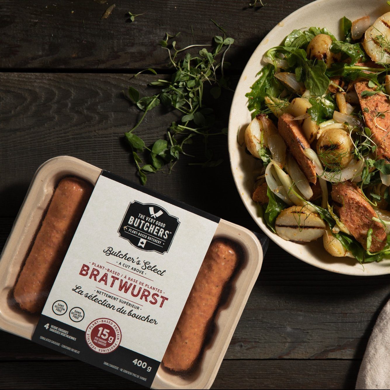 The Very Good Butchers Meatless Bratwurst