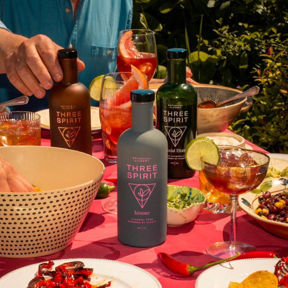 Three Spirits Non Alcoholic Spirits