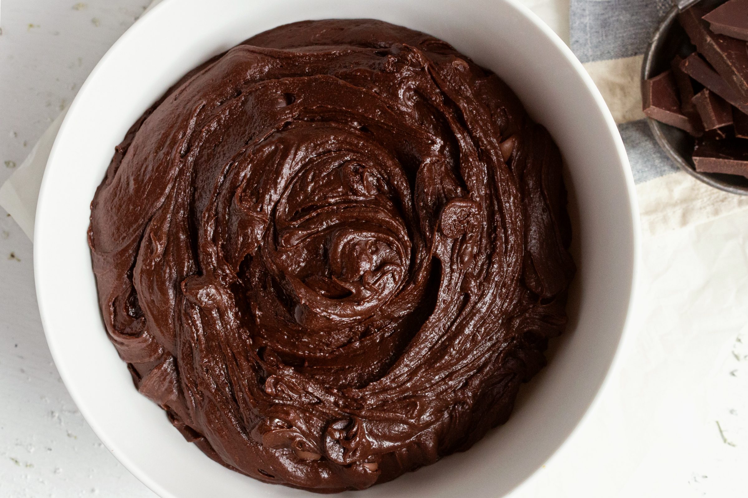 brownie batter in bowl for 100 hour brownies