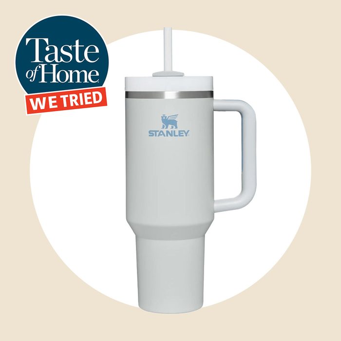 Template For Placing The Taste Of Home We Tried Logo Onto A 1200x1200 Image.