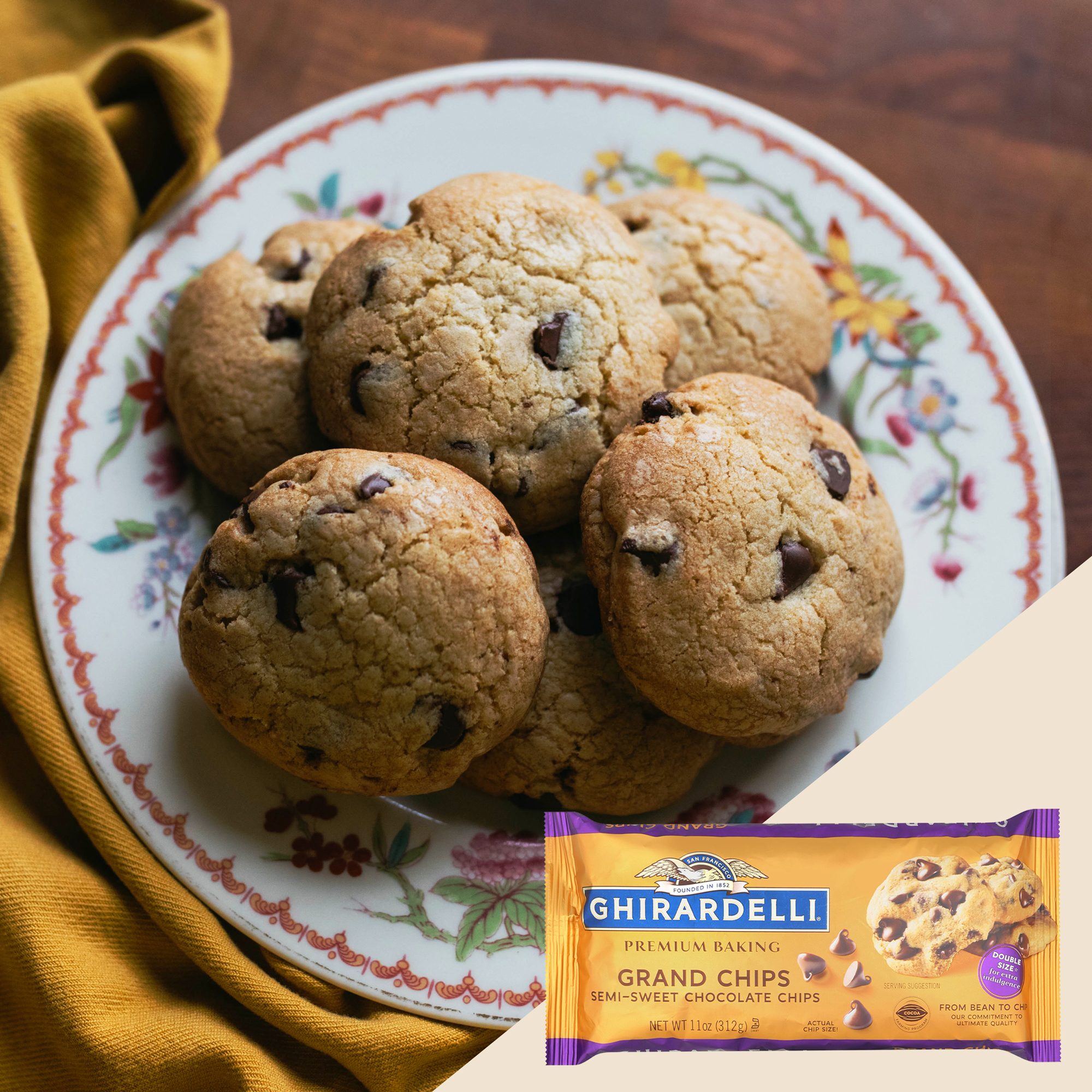 We Tested the Official Ghirardelli Chocolate Chip Cookie Recipe—and Yes, It’s Grand