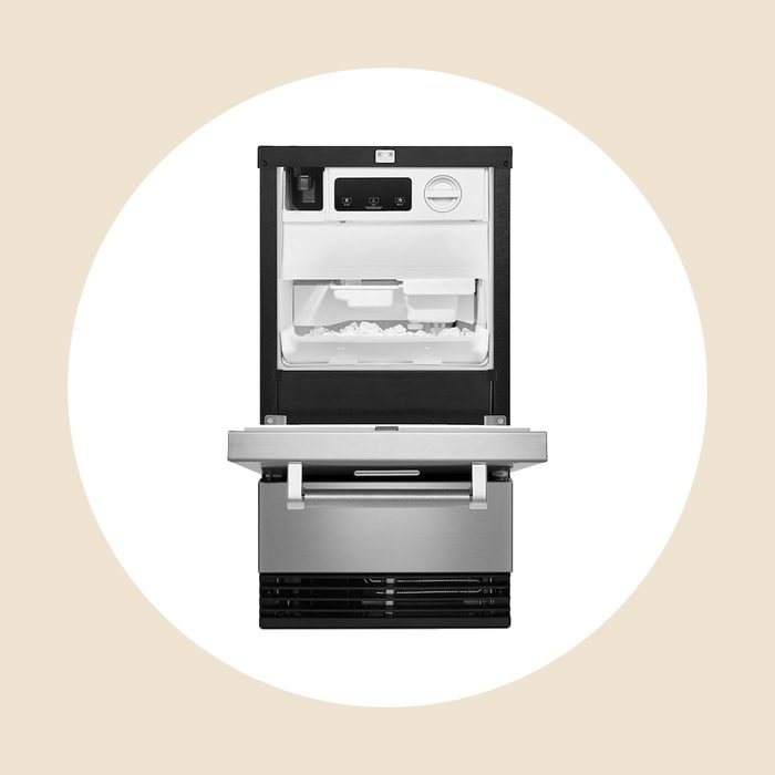 Kitchenaid 22.8 Lb Drop Down Door Built In Cubed Ice Maker