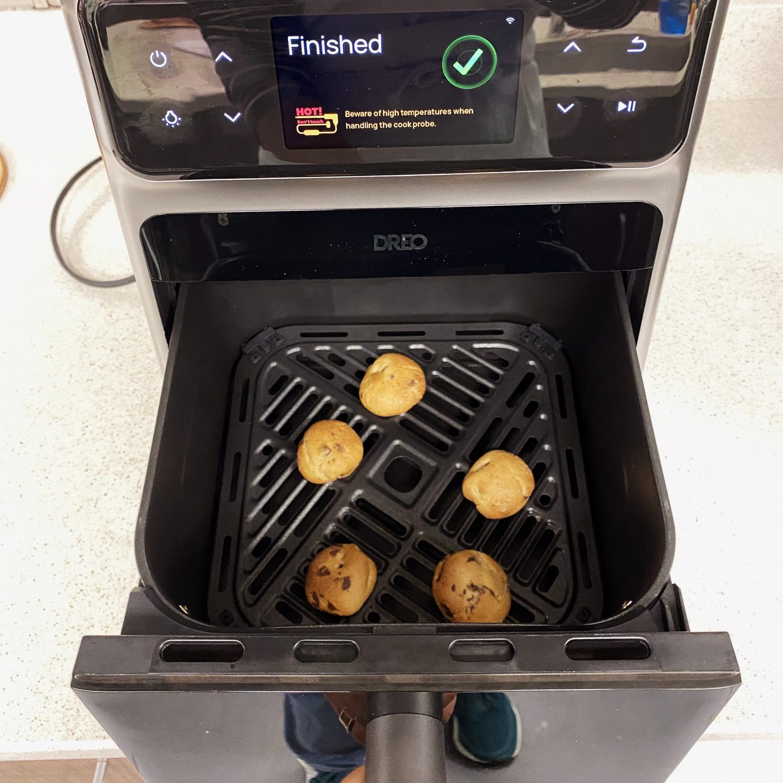 cookies in an air fryer