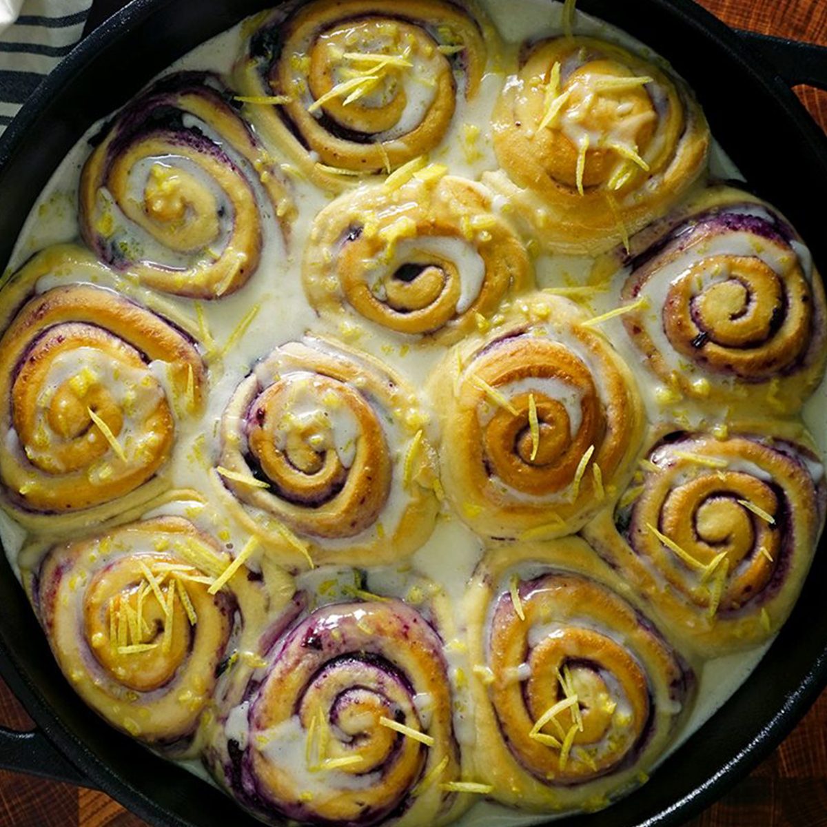 Blueberry Sweet Rolls