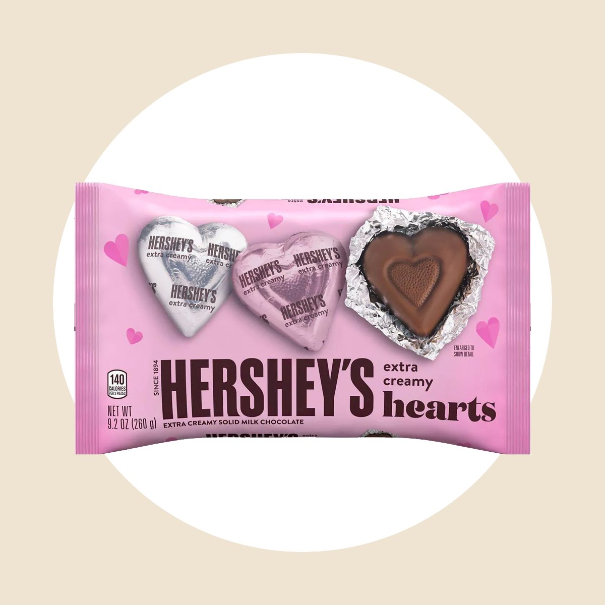 Extra Creamy Milk Chocolate Hearts