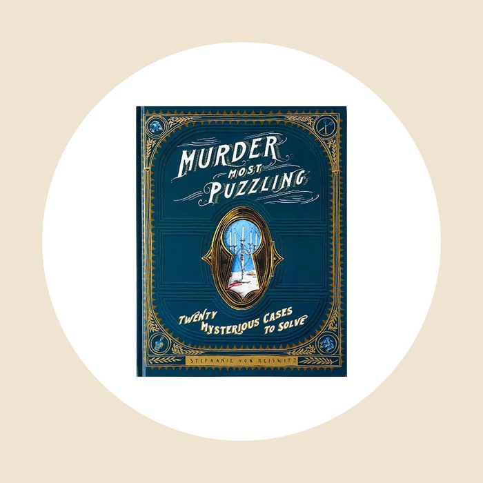 Murder Mystery Puzzle Book Ecomm Via Uncommongoods.com