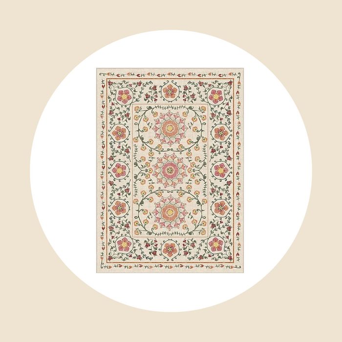 Suzani Coral Rug