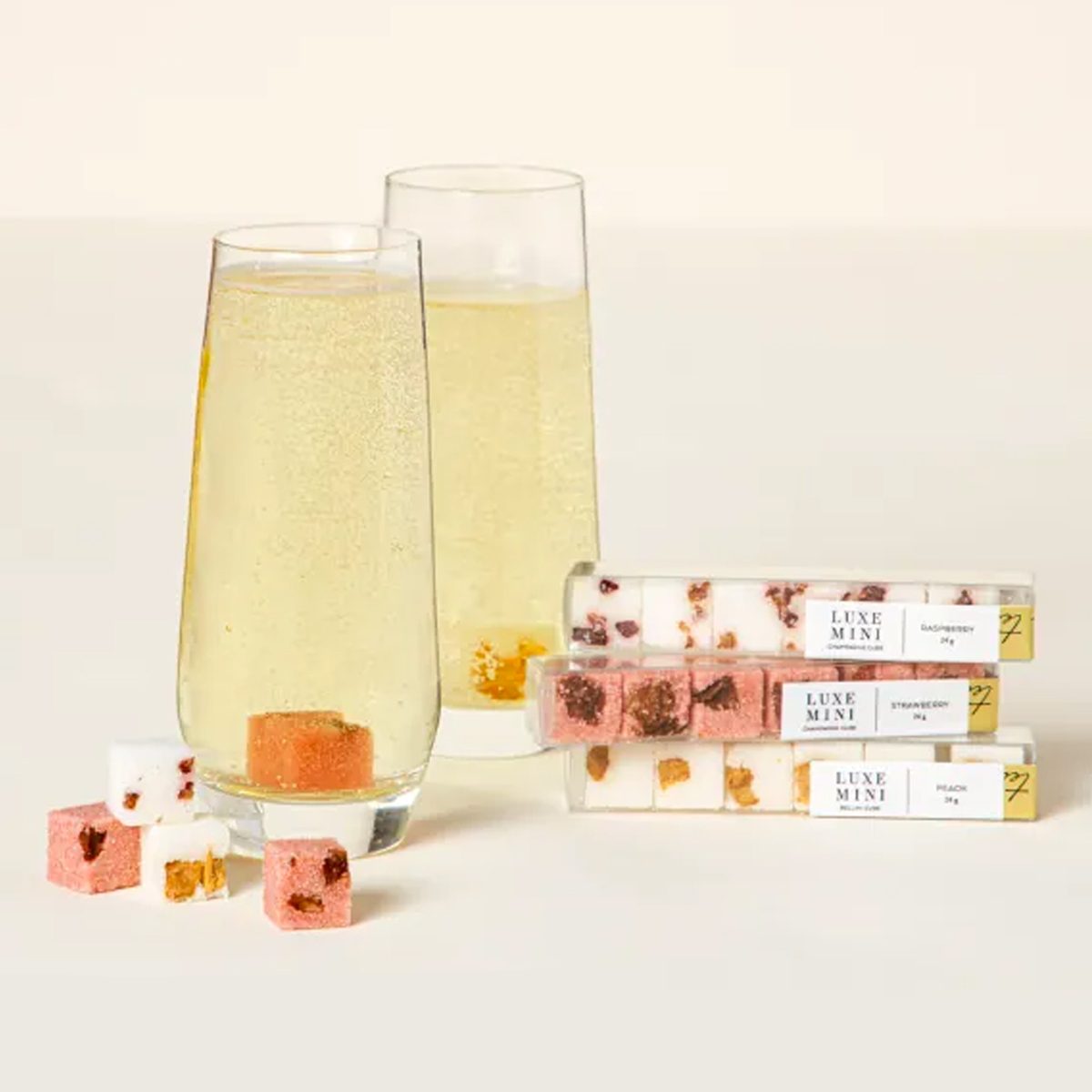 Minute Mimosa Sugar Cube Trio