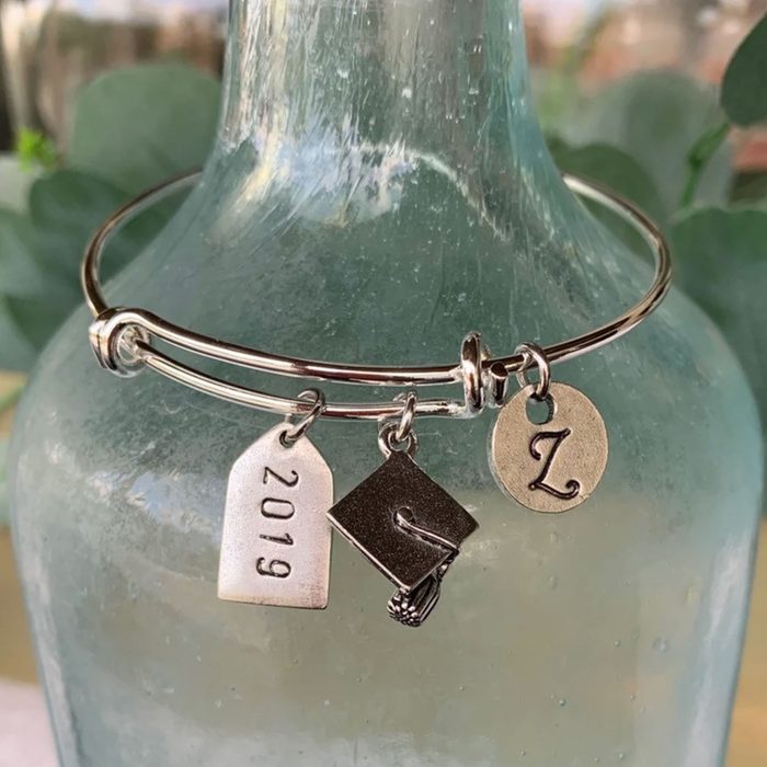 Personalized Graduation Bracelet