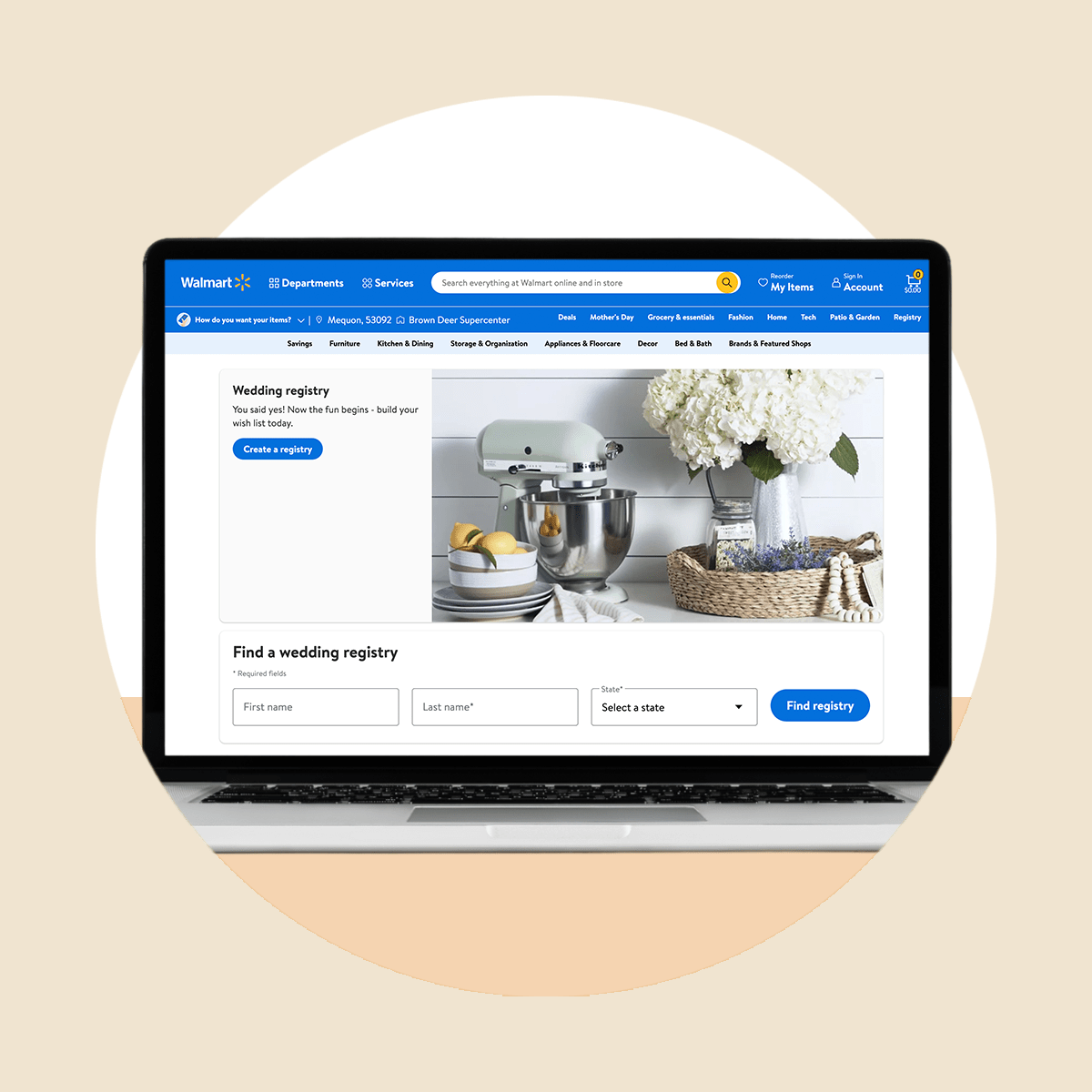 Walmart Wedding Registry