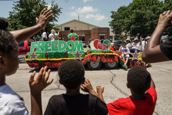 Communities Across The U.S. Mark Juneteenth Holiday