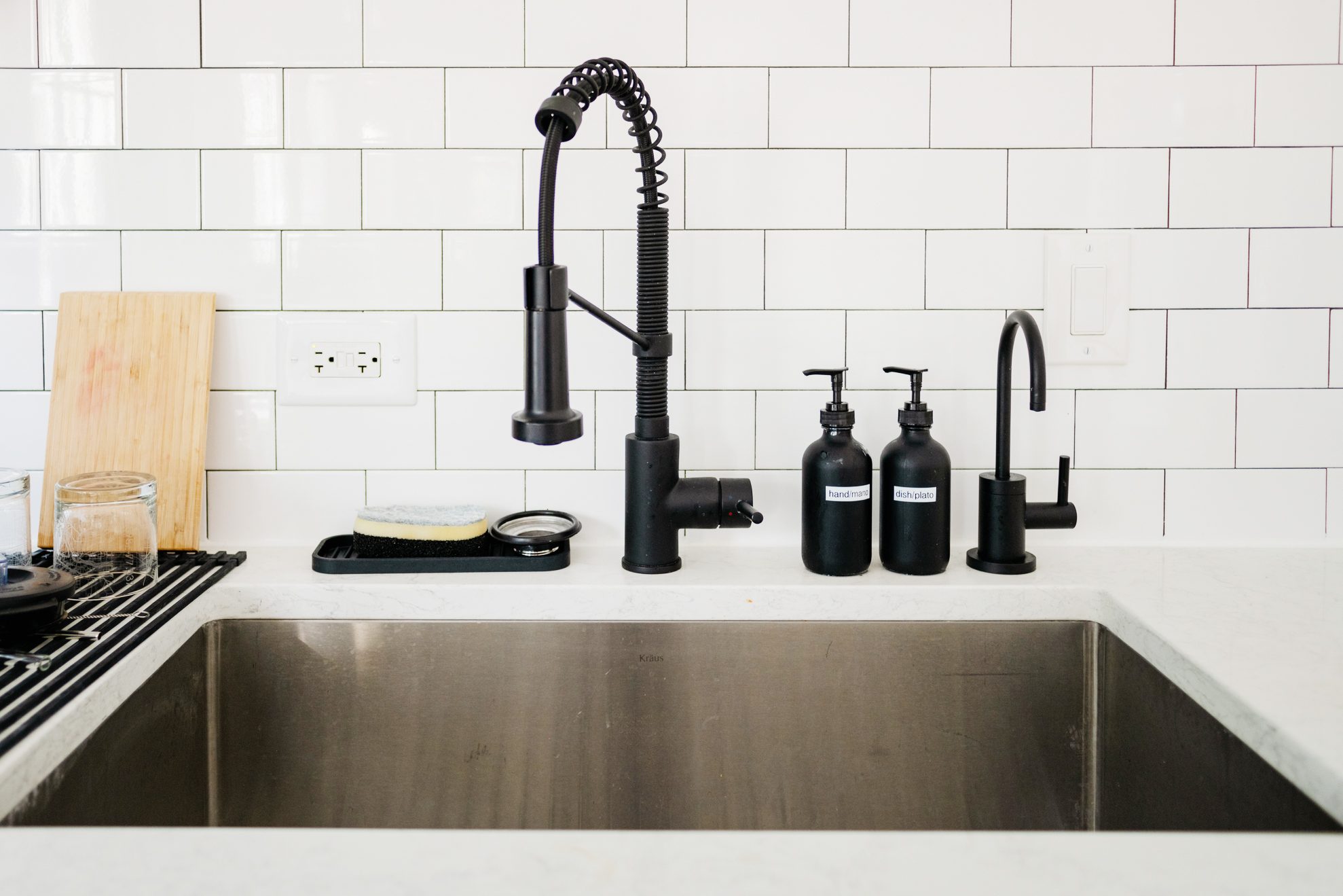 If You See a Kitchen Sink with Two Faucets, This Is What the Extra Tap Is For