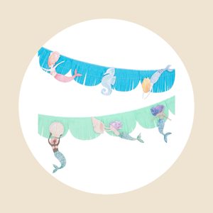 Mermaid Fringe Garland