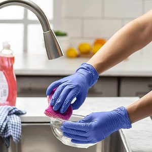 Comfy Package Nitrile Disposable Gloves Ecomm Via Amazon.com