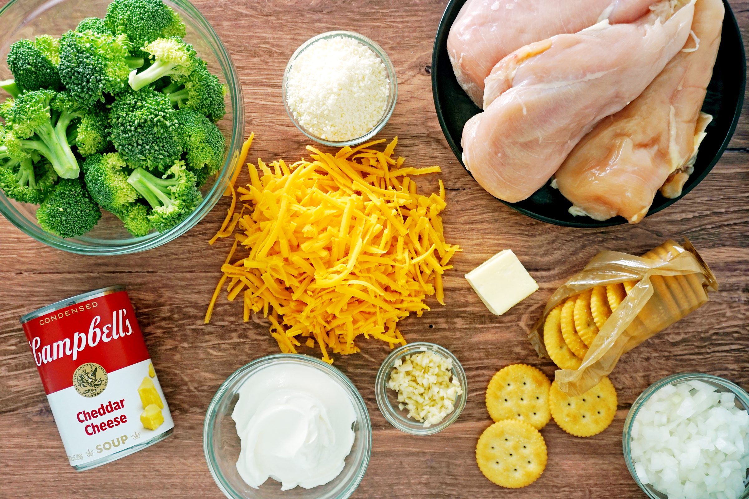 Cracker Barrel Broccoli Cheddar Chicken ingredients