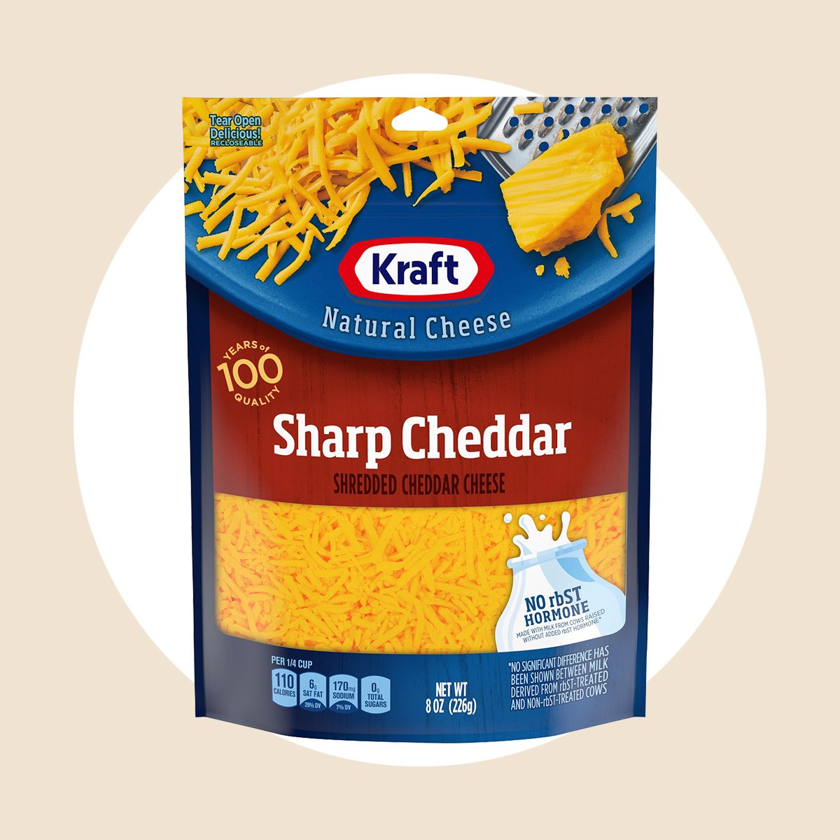 Kraft Sharp Cheddar Shredded Cheese