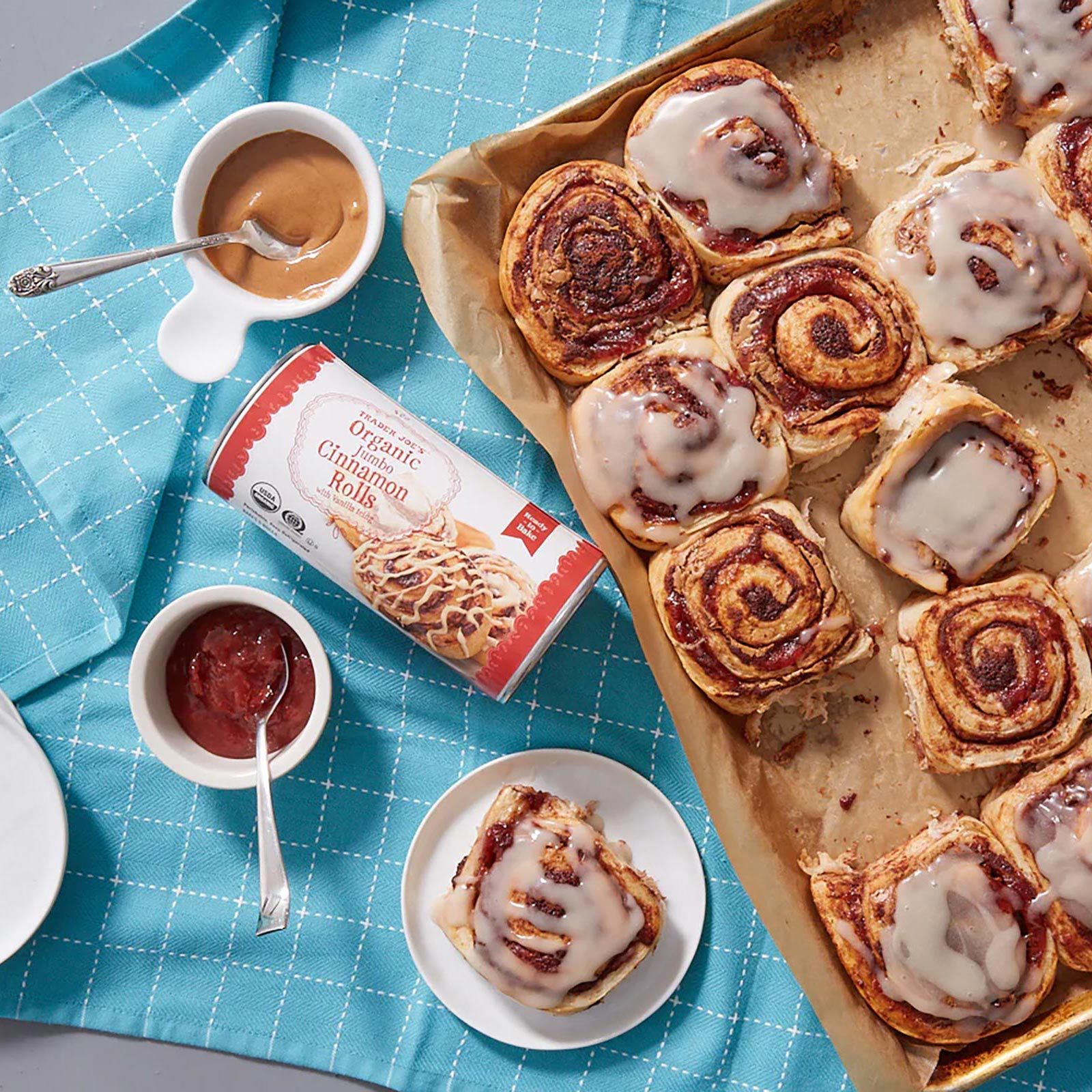 Organic Jumbo Cinnamon Rolls 2022 Tj Holiday Items