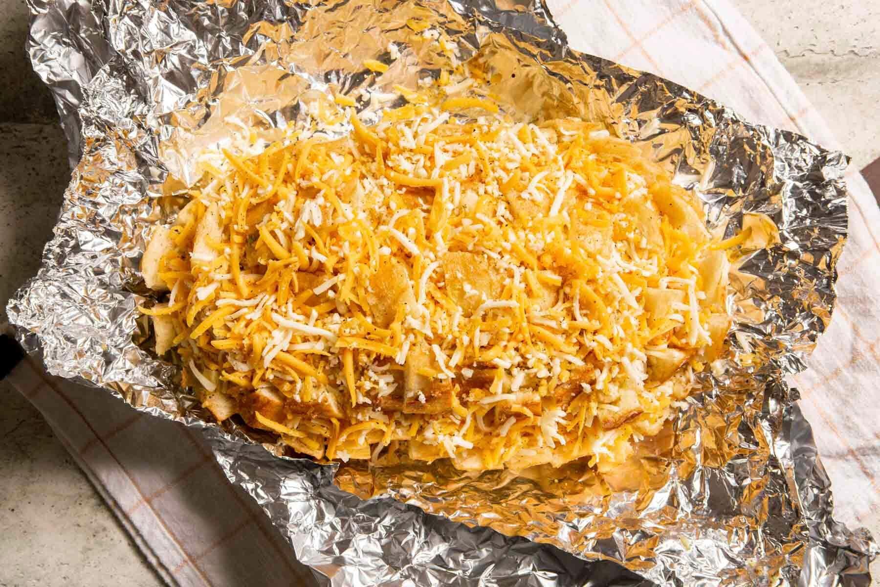 Cheesy Pull Apart Bread before baking