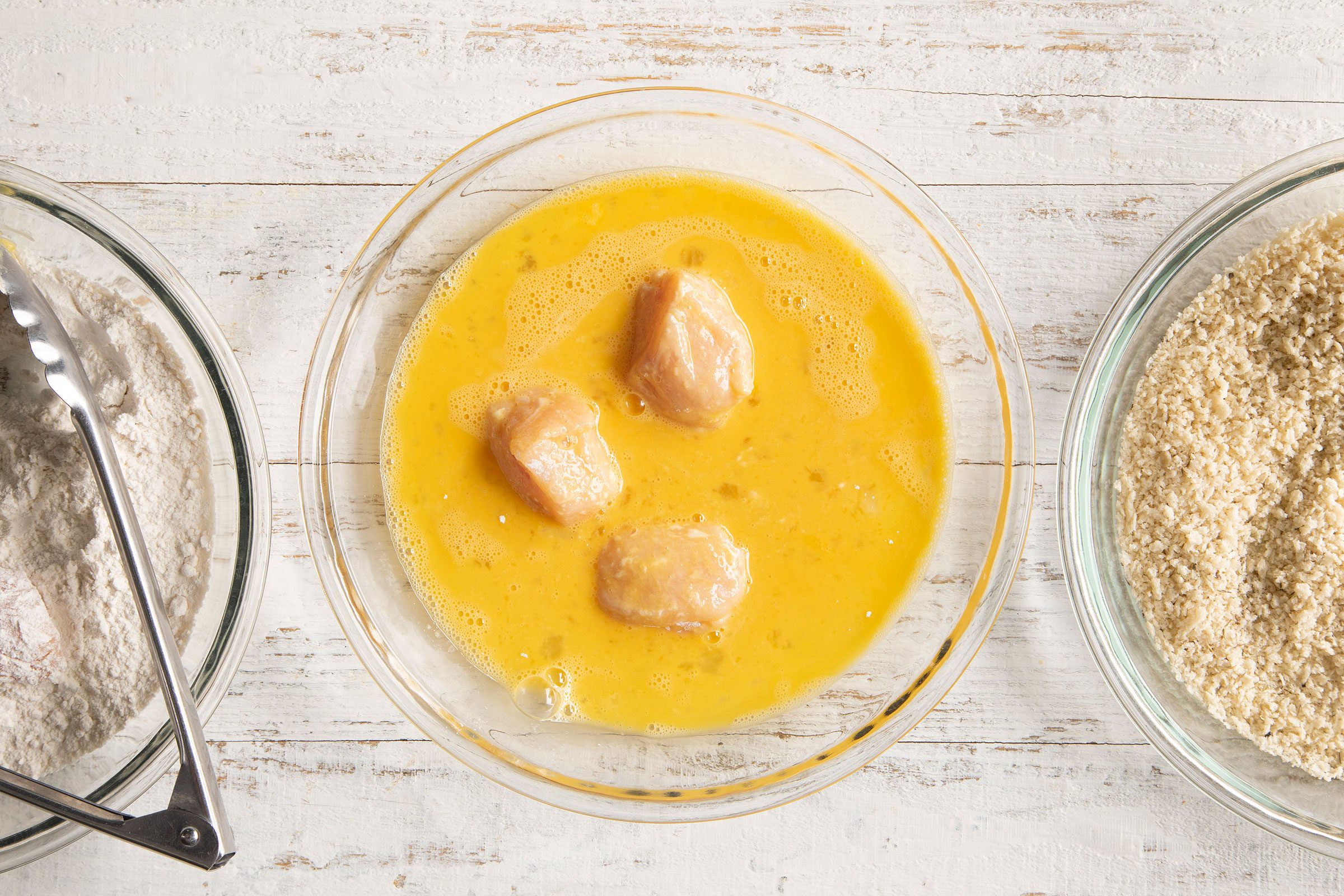 How To Make Baked Chicken Nuggets Step 3