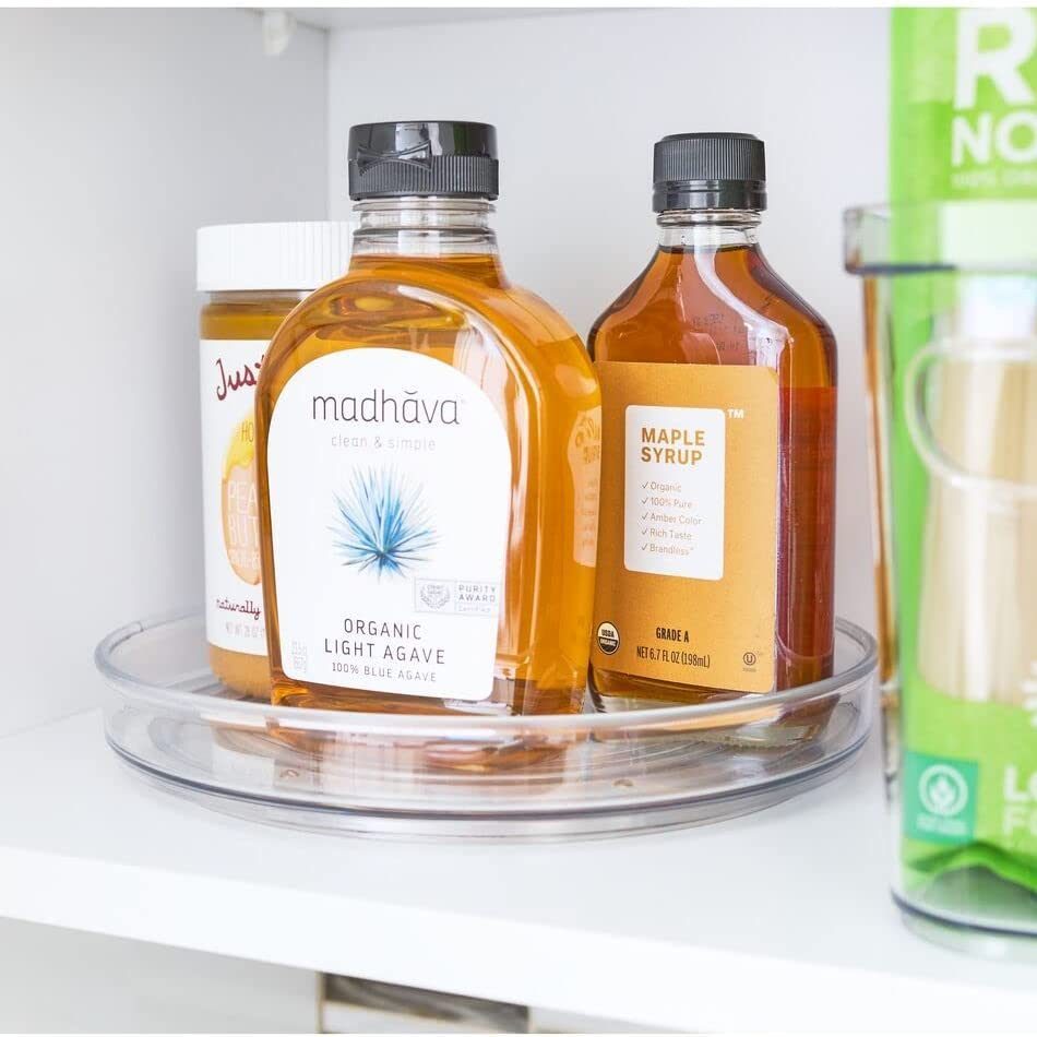 Idesign Recycle Plastic Lazy Susan Ecomm Via Amazon.com