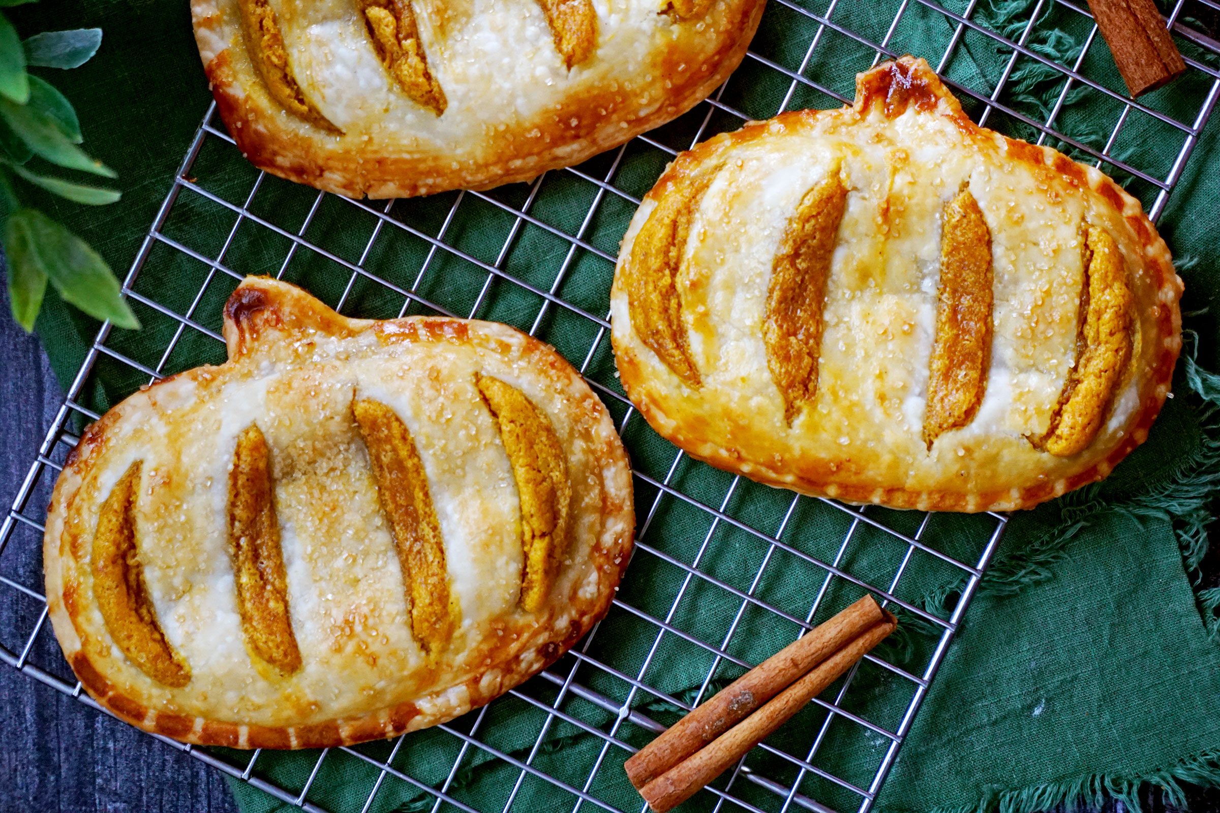 Pumpkin Pasties Baked