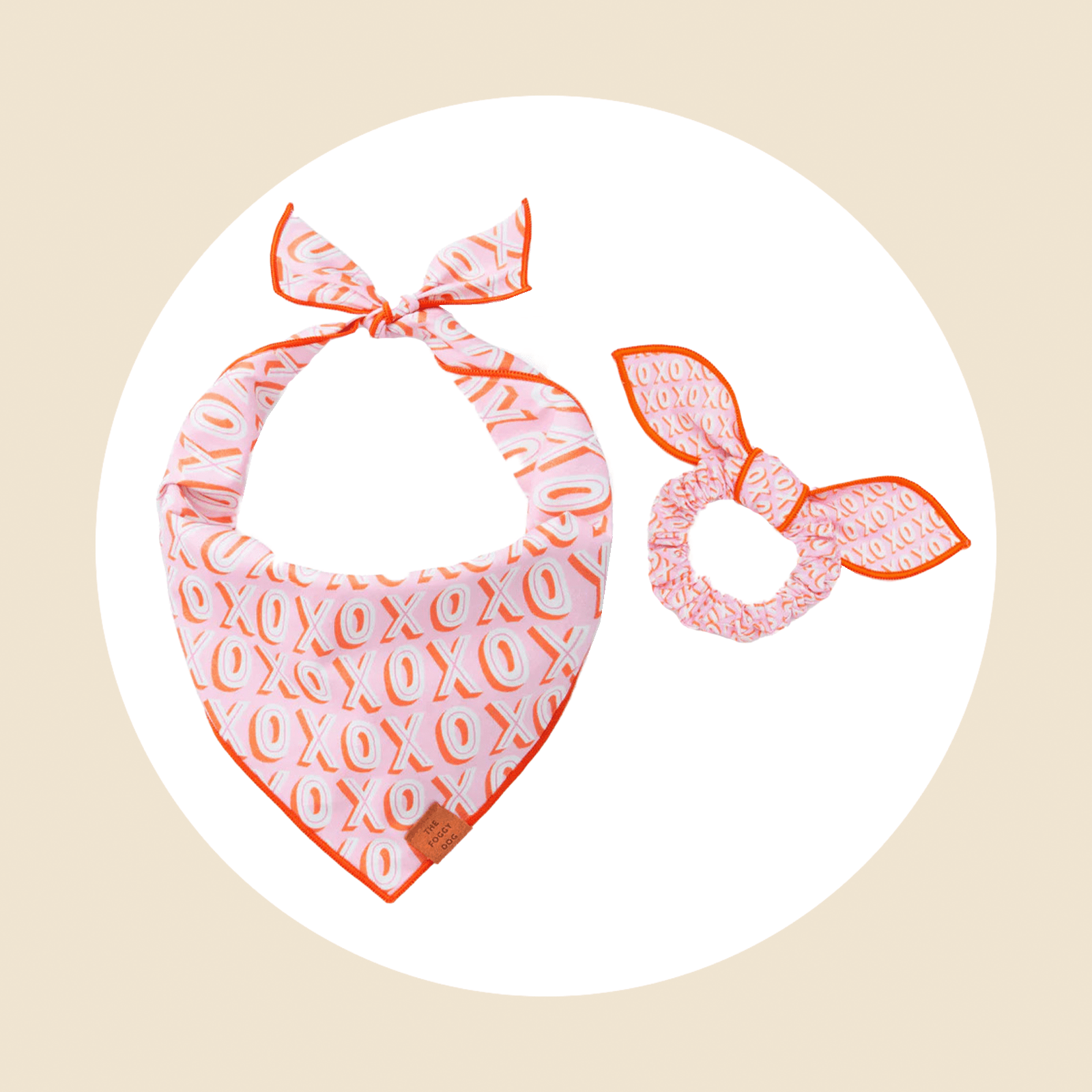 Scrunchie And Bandana Set Ecomm Via Thefoggydog.com