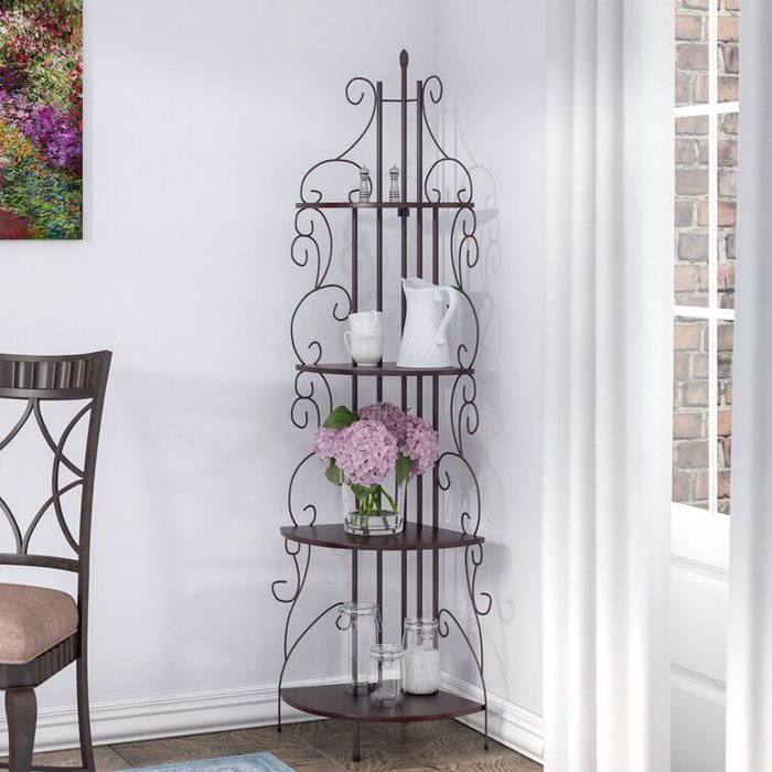 Astoria Grand Saear 23.5in Corner Bakers Rack