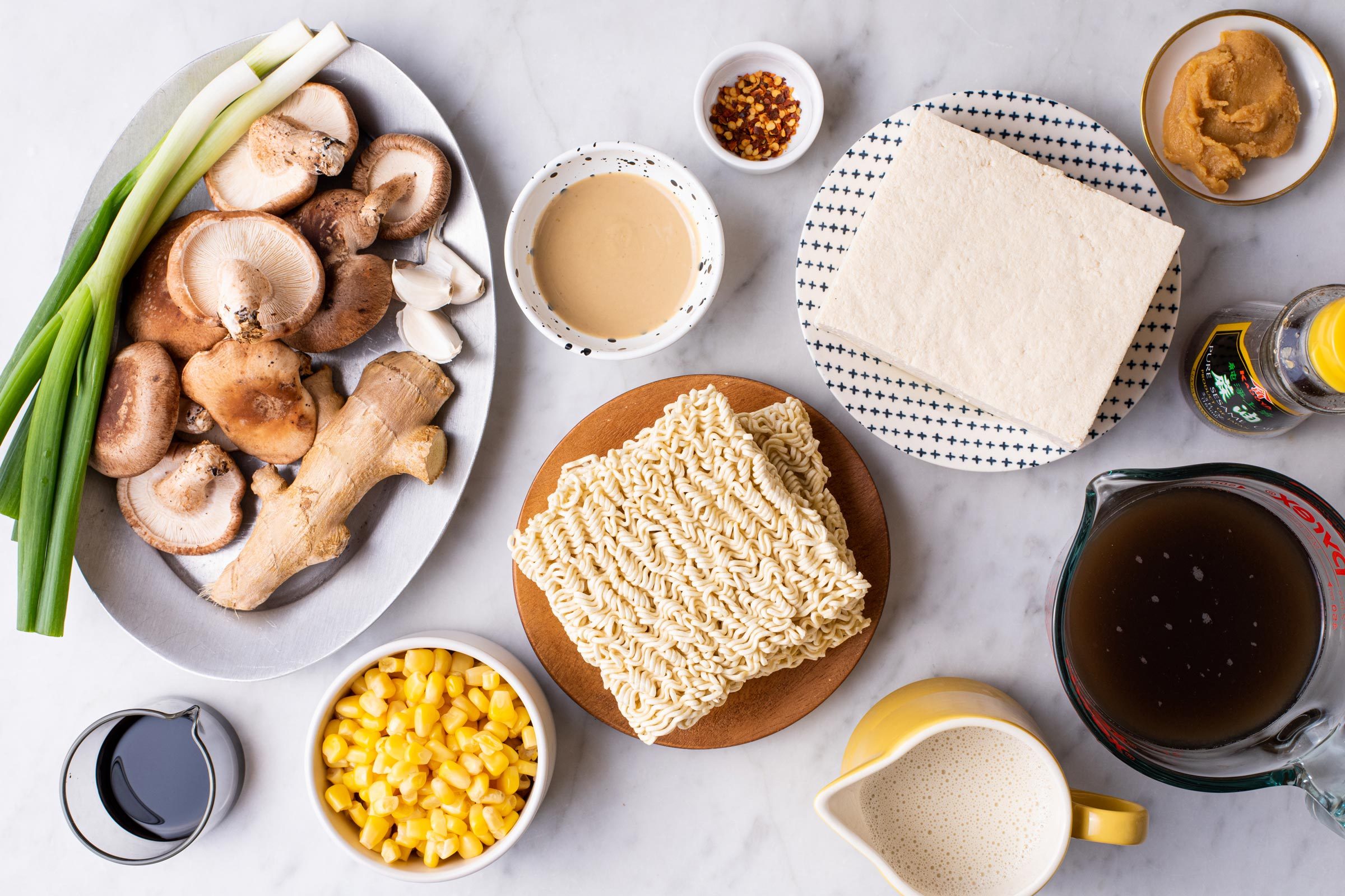 ingredients for ramen 