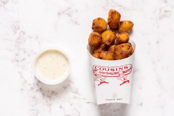 Cousins Mozzarella curds