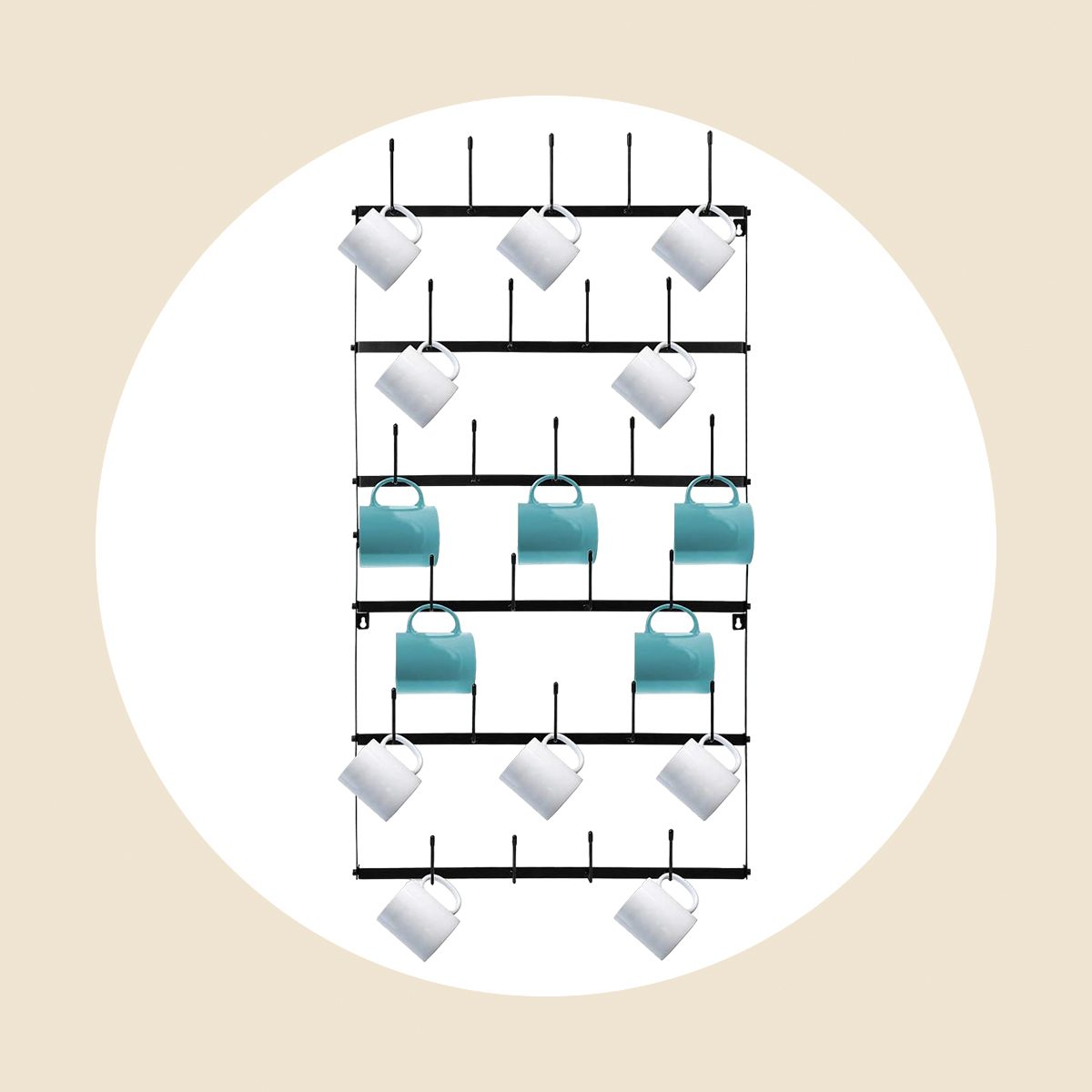 Large Wall Mug Holder